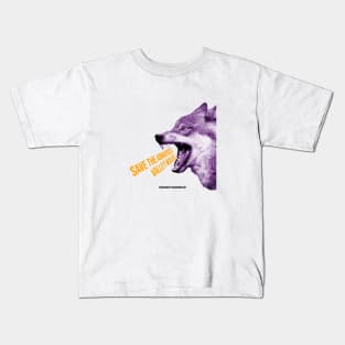 Save The Annapolis Valley Wolves Kids T-Shirt